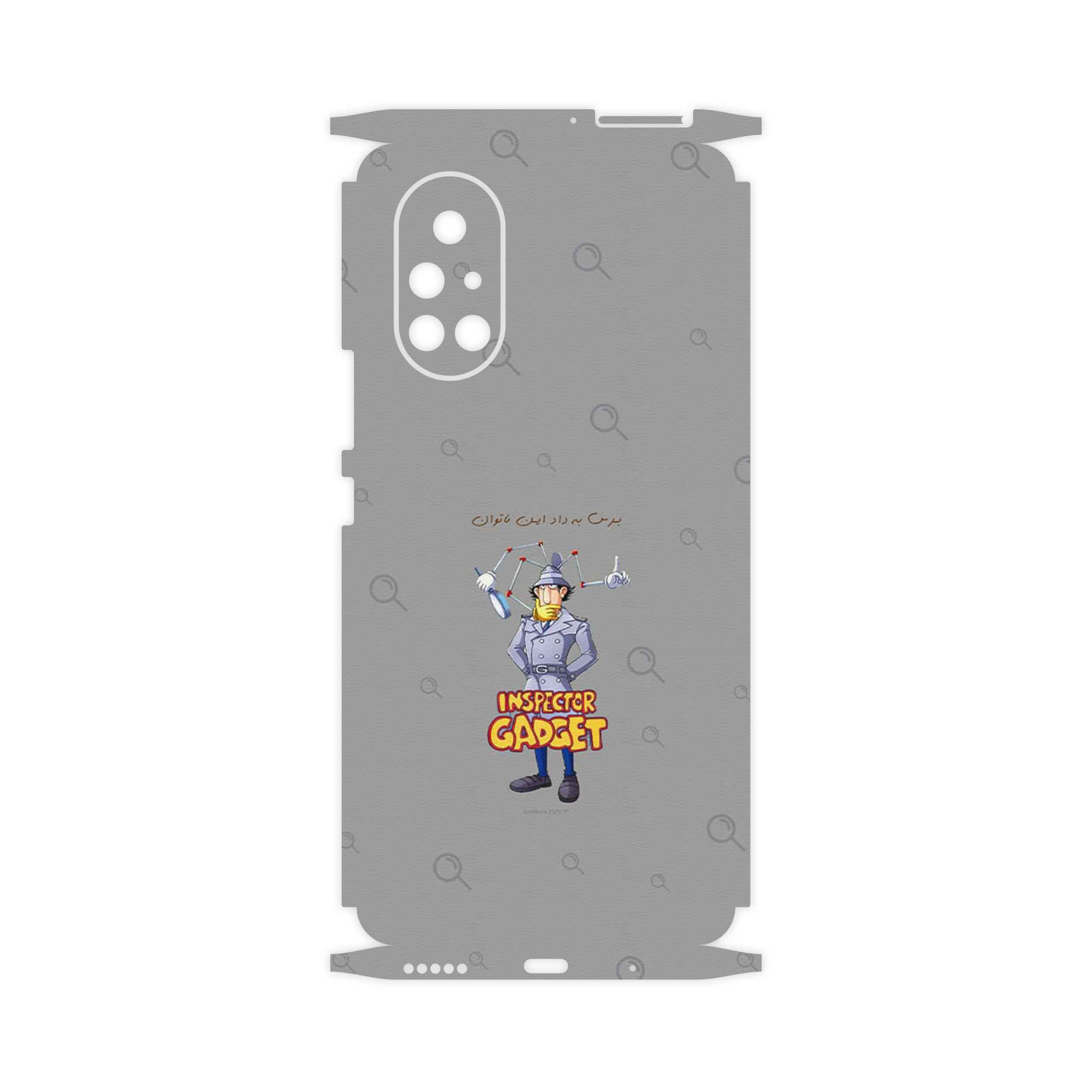 برچسب پوششی ماهوت مدل Inspector Gadget-FullSkin مناسب برای گوشی موبایل هوآوی Nova 8