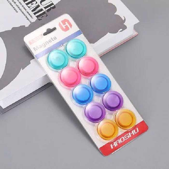 مگنت گرد رنگی سایز متوسط عمده