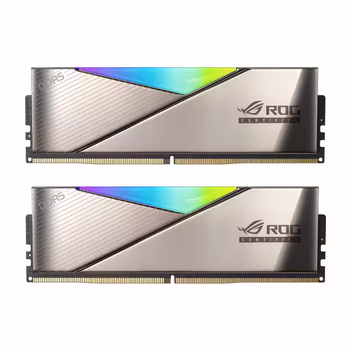 رم کامپیوتر DDR5 دو کاناله 7200 مگاهرتز CL34 ای دیتا مدل XPG Lancer ROG RGB ظرفیت 32 گیگابایت