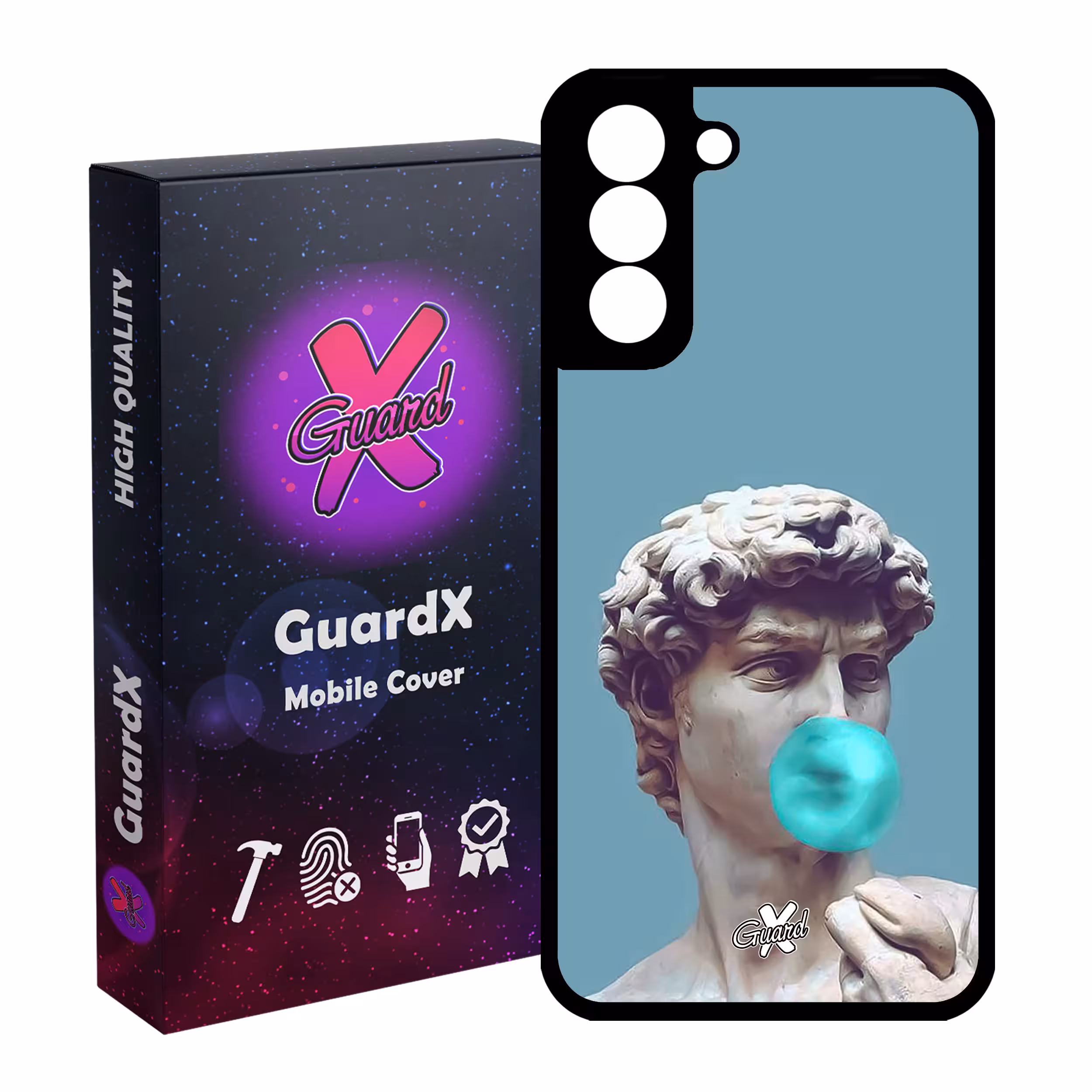 کاور گارد ایکس طرح Art مدل Glass10050 مناسب برای گوشی موبایل سامسونگ Galaxy S21 FE