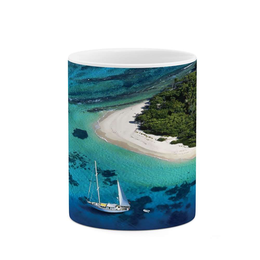 ماگ طرح ساحل و دریا مدل mgs06498