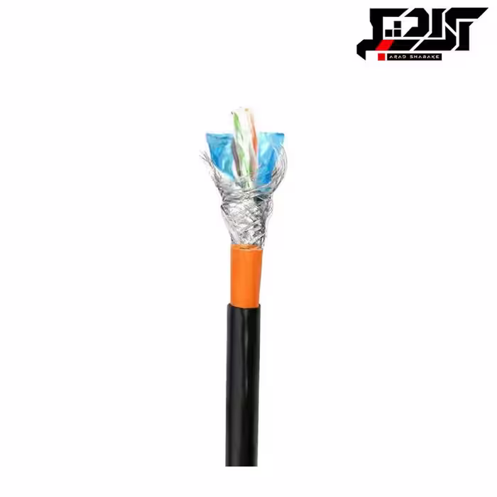 کابل شبکه اوت دور نگزنس sftp cat6 دو روکش مس 048