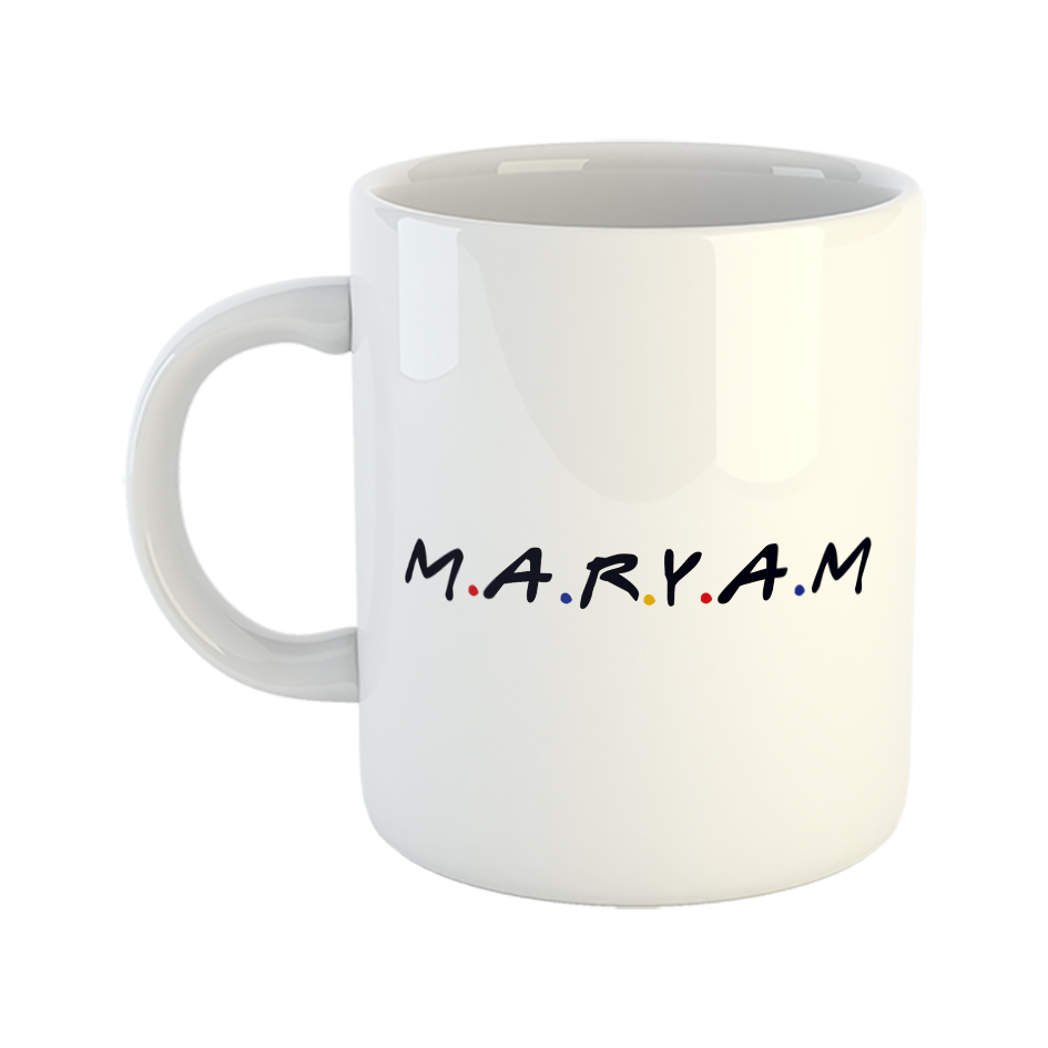 ماگ طرح فرندز مدل مریم