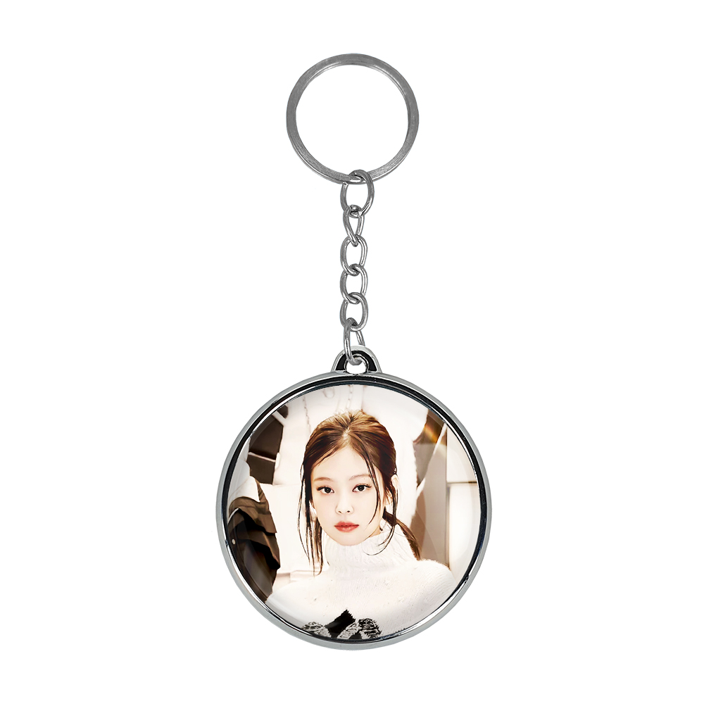 جاکلیدی خندالو طرح جنی بلک پینک مدل دوطرفه کد 1411314110