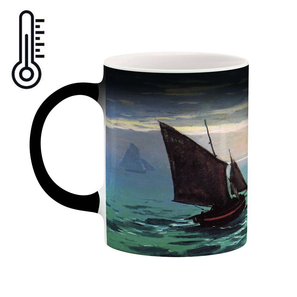 ماگ حرارتی کاکتی طرح نقاشی مدل mgh13711