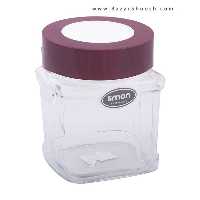 جاحبوبات شیشه ای 10سانتی لیمون مدل نگین