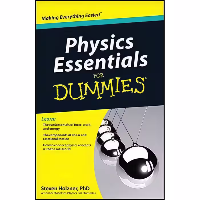 کتاب زبان اصلی Physics Essentials For Dummies اثر Steve Holzner