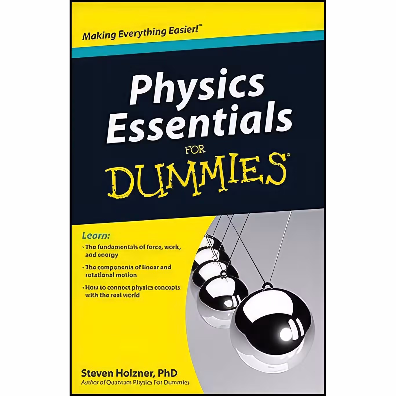 کتاب زبان اصلی Physics Essentials For Dummies اثر Steve Holzner