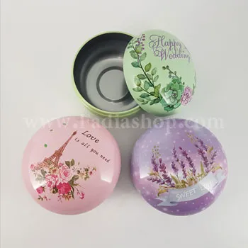 جعبه فلزی گرد کد 115