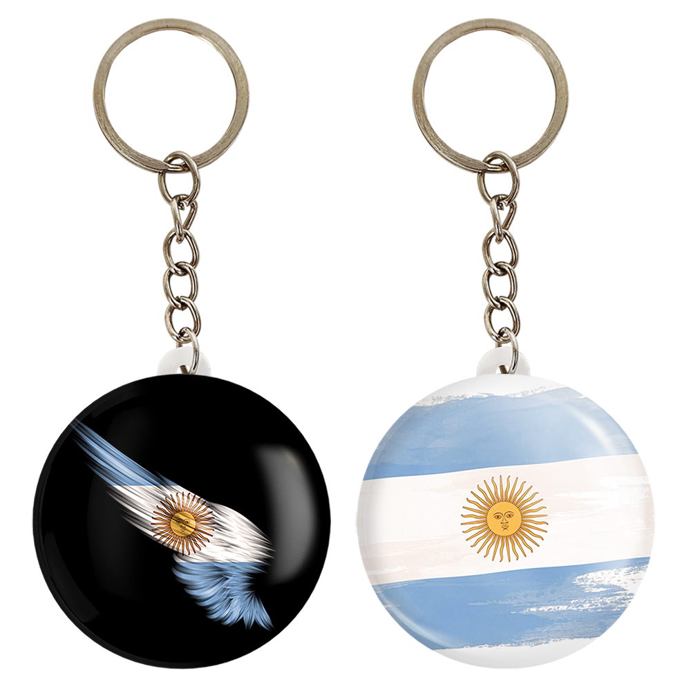 جاکلیدی خندالو مدل پرچم آرژانتین کد 2045920455 مجموعه 2 عددی