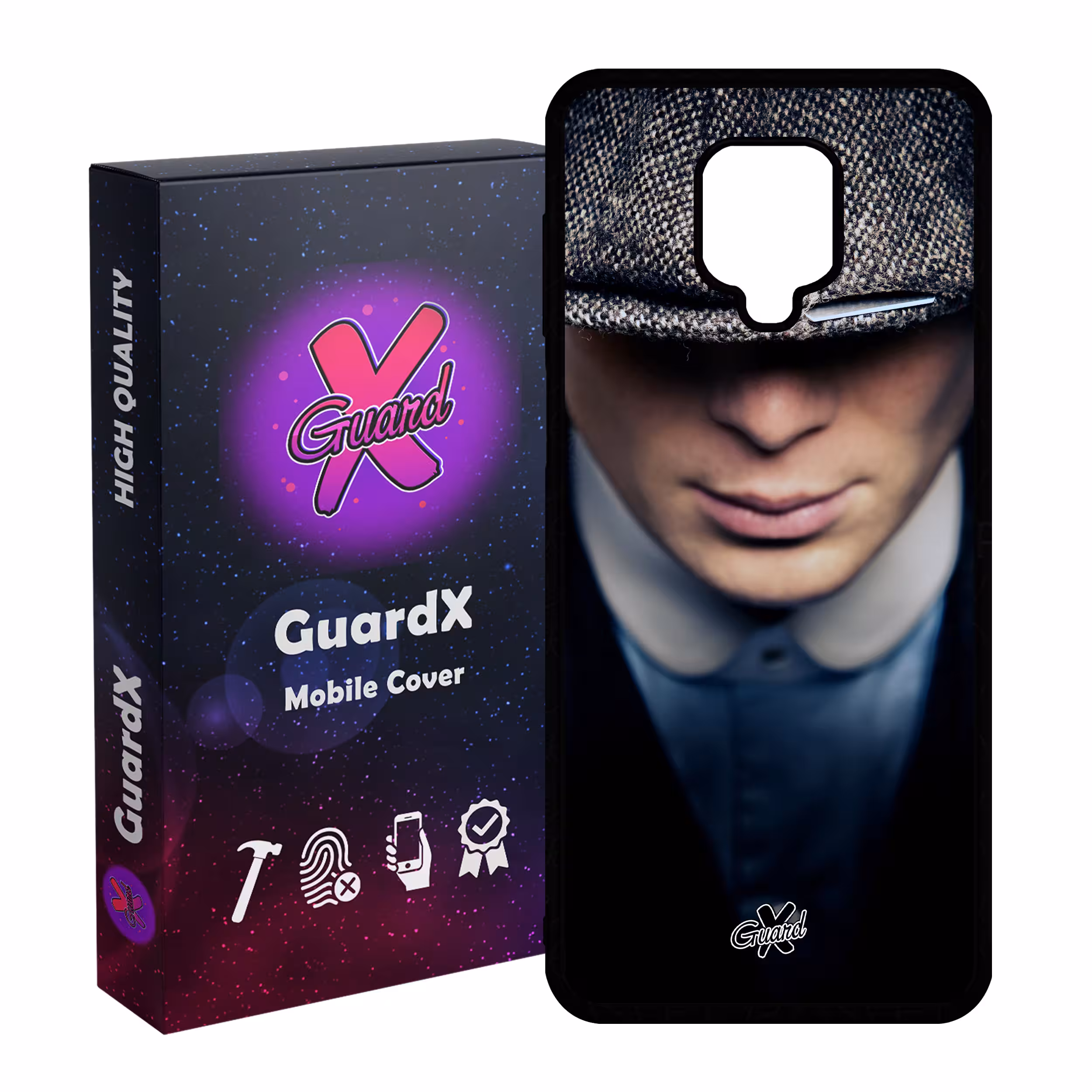 کاور گارد ایکس طرح Peaky Blinders مدل Glass10185 مناسب برای گوشی موبایل شیائومی Redmi Note 9S / Note 9 Pro / Note 9 Pro Max