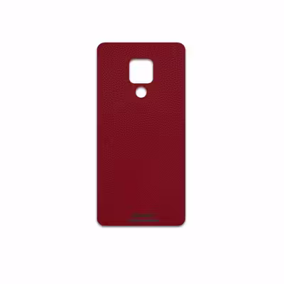 برچسب پوششی ماهوت مدل Red-Leather مناسب برای گوشی موبایل هوآوی Mate 20 X