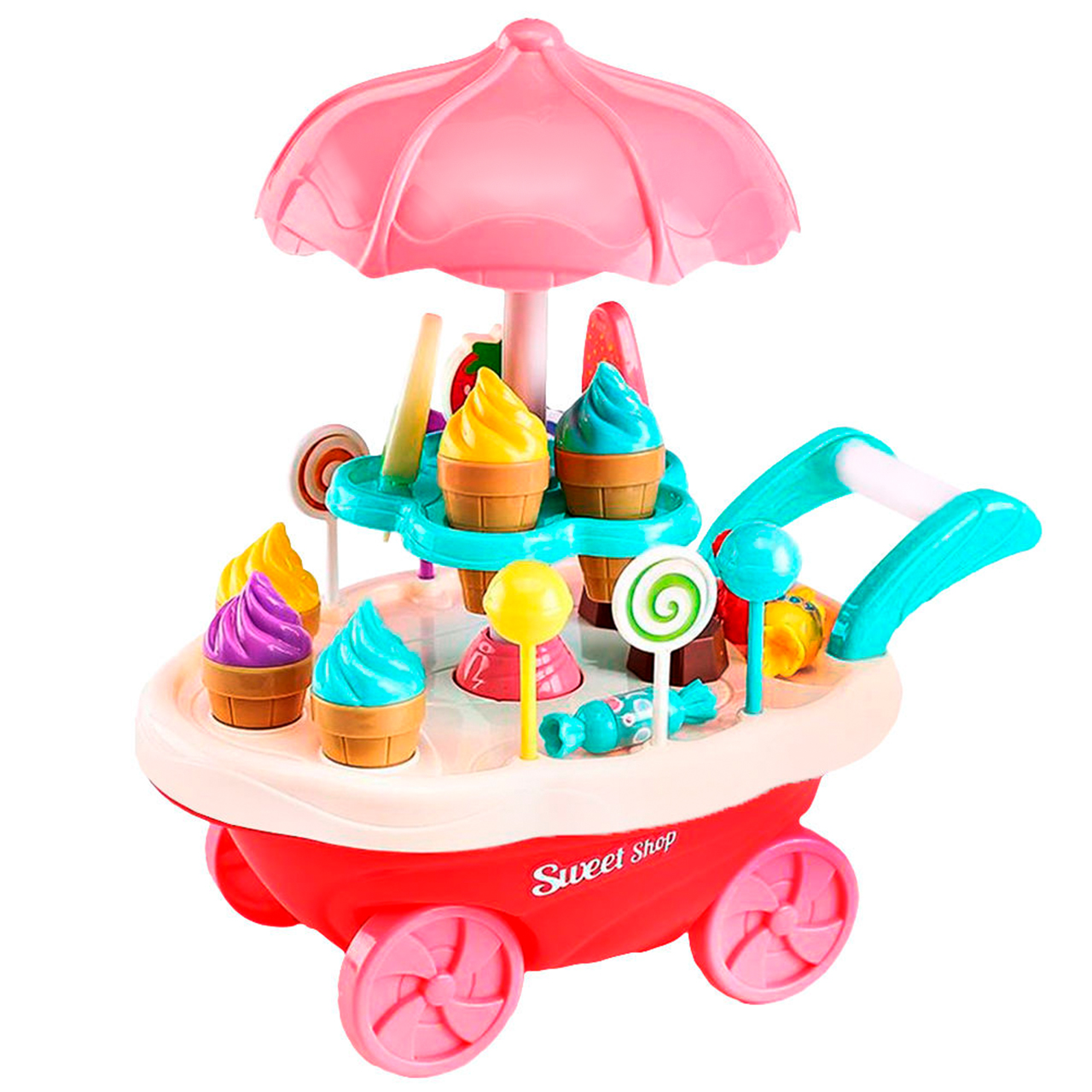 اسباب بازی مدل چرخ بستنی فروشی مدل Sweet Cart