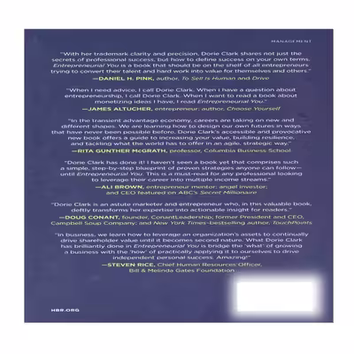 کتاب Entrepreneurial You اثر Dorie Clark انتشارات نبض دانش