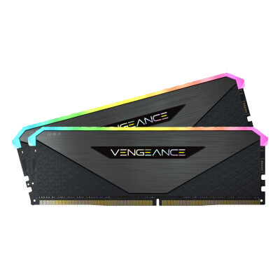 خرید رم کورسیر RAM Corsair VENGEANCE RGB RT 16GB 8GBx2 3200MHz CL16 با بهترین قیمت