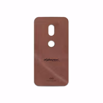 برچسب پوششی ماهوت مدل MNL-CYBRPNK مناسب برای گوشی موبایل موتورولا Moto G4 Play
