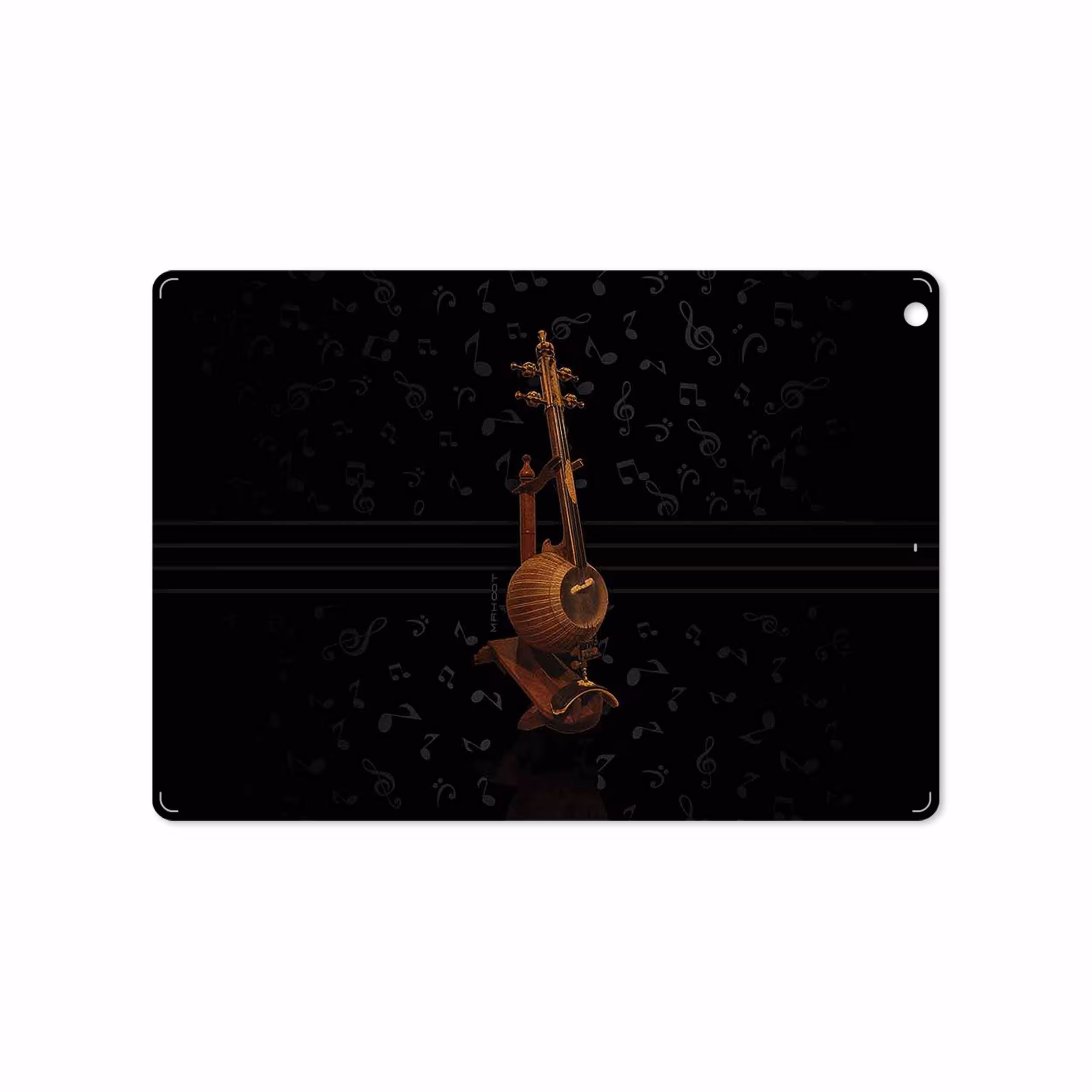 برچسب پوششی ماهوت مدل Persian Fiddle Instrument مناسب برای تبلت اپل iPad Air 2013 A1476