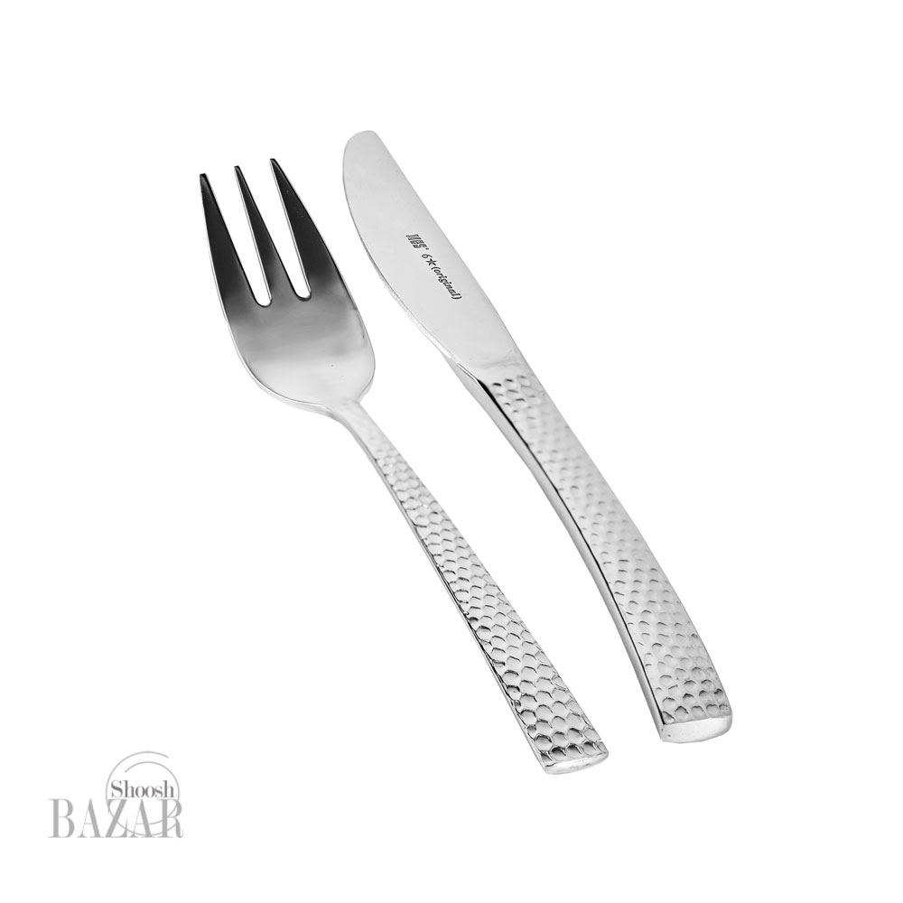 ست کارد و چنگال 12 پارچه ام جی اس مدل پاسوا