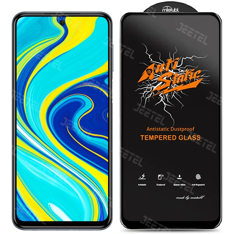 محافظ صفحه نمایش گوشی Xiaomi Redmi Note 9 Pro آنتی استاتیک اورجینال (Mietubl)