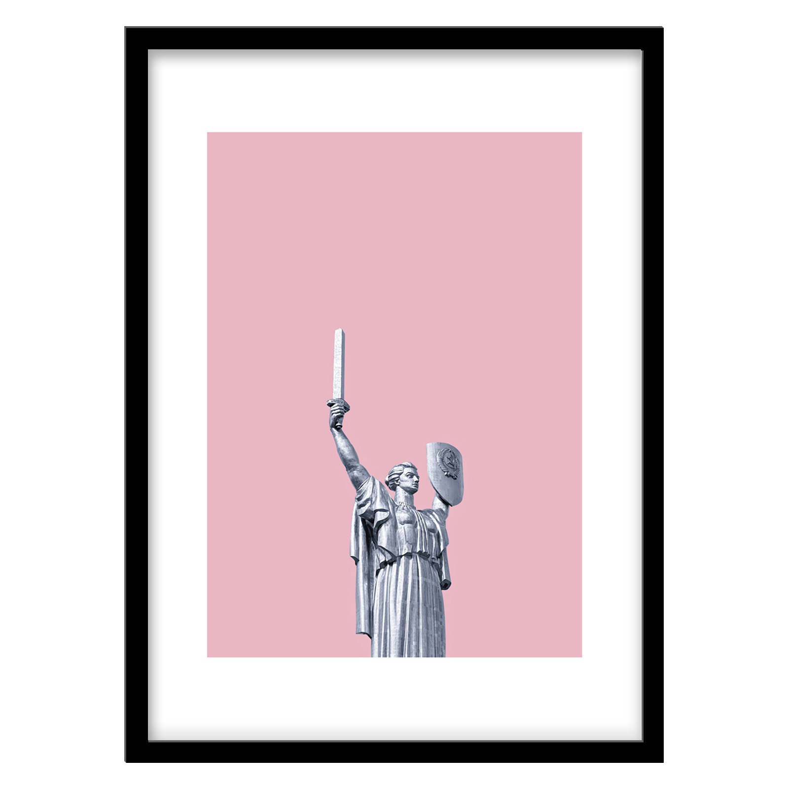 تابلو فورنیمو مدل مجسمه Motherland مینیمال کد 1214B