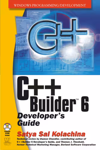 خرید و دانلود نسخه کامل کتاب C   Builder 6 Developers Guide with CDR
