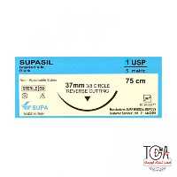 نخ بخیه سیلک 1 کات سوزن 37