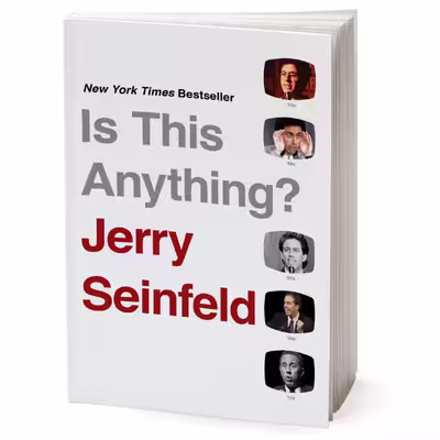 کتاب Is This Anything? اثر Jerry Seinfeld انتشارات Simon and Schuster Inc