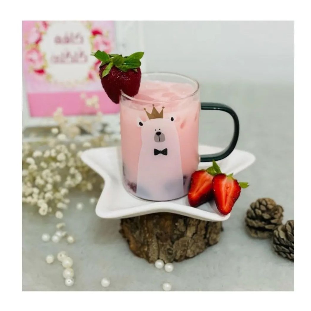 ماگ خرسی دسته دار