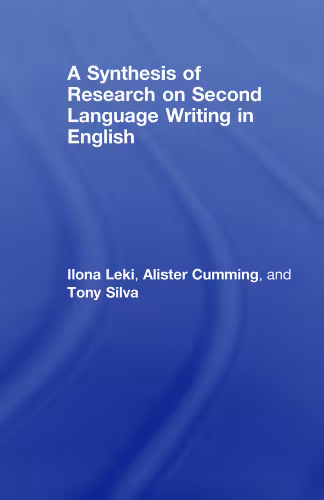 خرید و دانلود نسخه کامل کتاب A Synthesis of Research on Second Language Writing in English