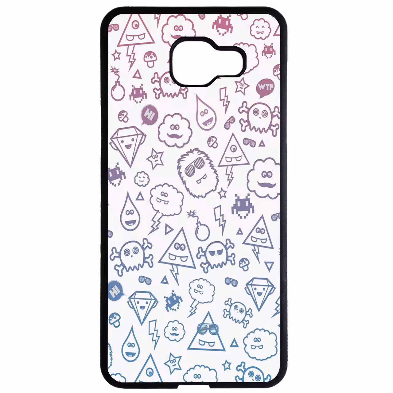 کاور طرح شلوغ کد 1105408877 مناسب برای گوشی موبایل سامسونگ galaxy a3 2016