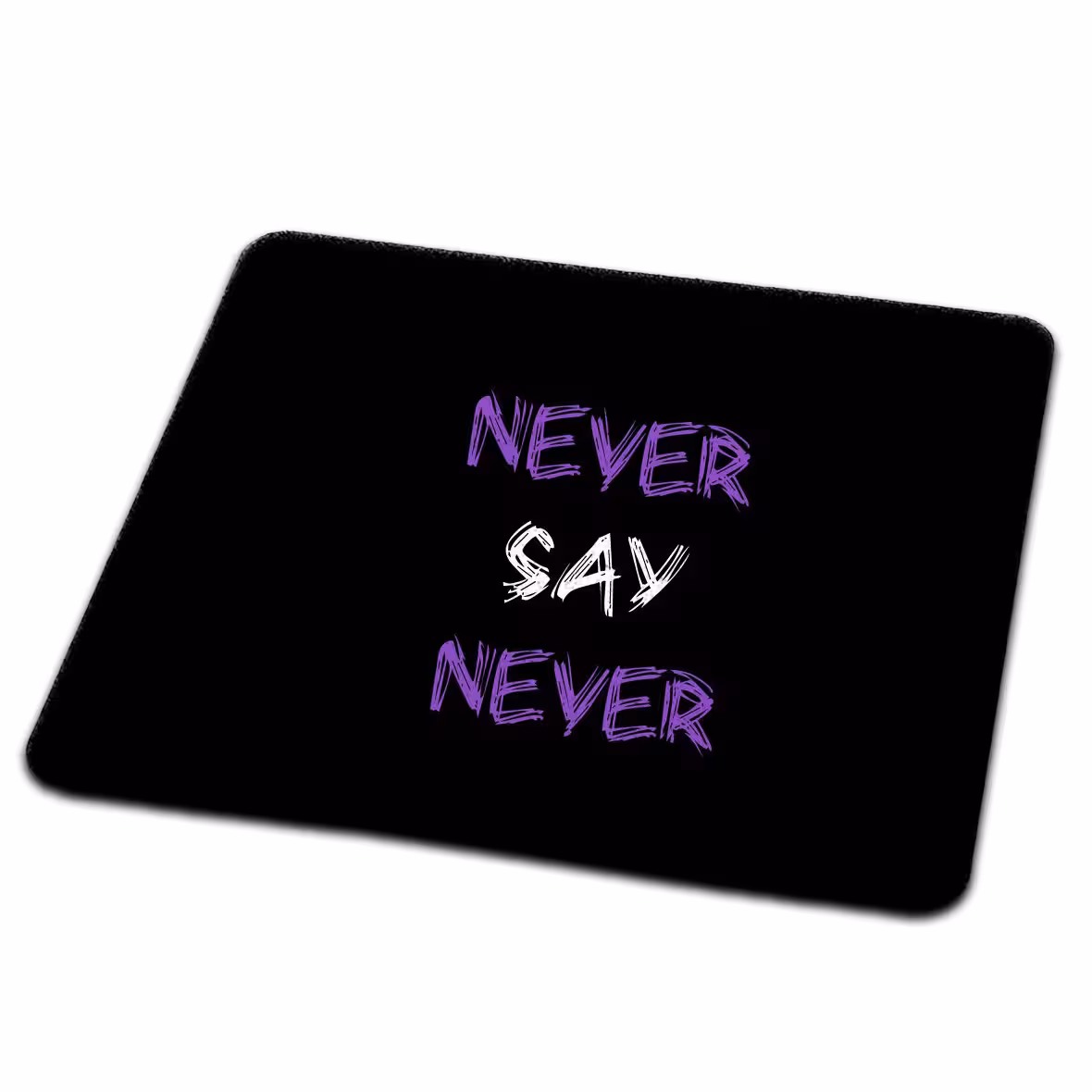 ماوس پد مدل never say طرح m39