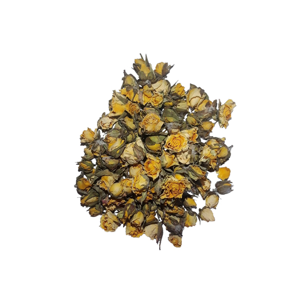 گل خشک مدل غنچه رز مینیاتوری کد 004