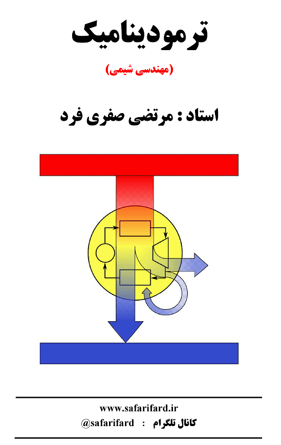 جزوه ترمودینامیک رشته مهندسی شیمی استاد صفری فرد