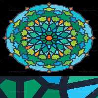 وکتور طرح نماد و المان اسلامی شماره 56 - گرافیک با طعم تربچه