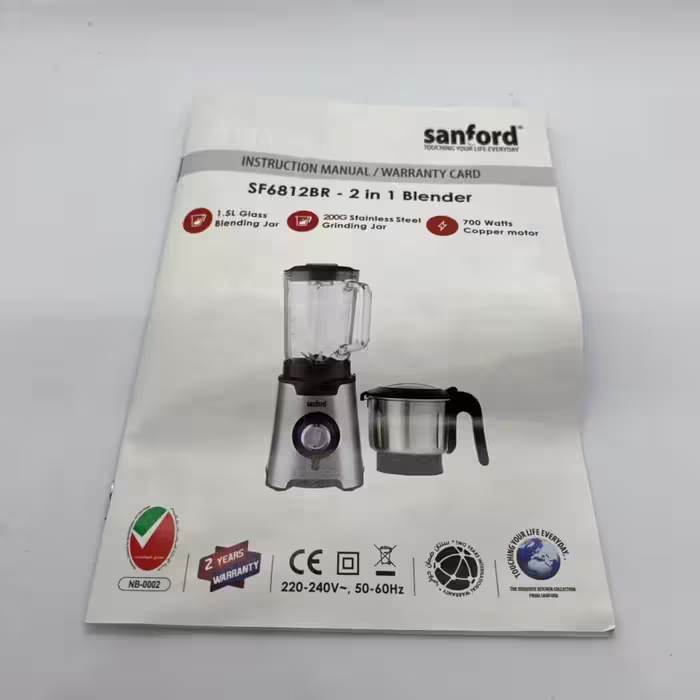 مخلوط کن و آسیاب کن سانفورد مدل SF6812