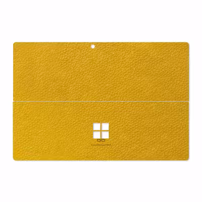 برچسب پوششی ماهوت مدل Mustard-Leather مناسب برای تبلت مایکروسافت Surface Pro 4 2015