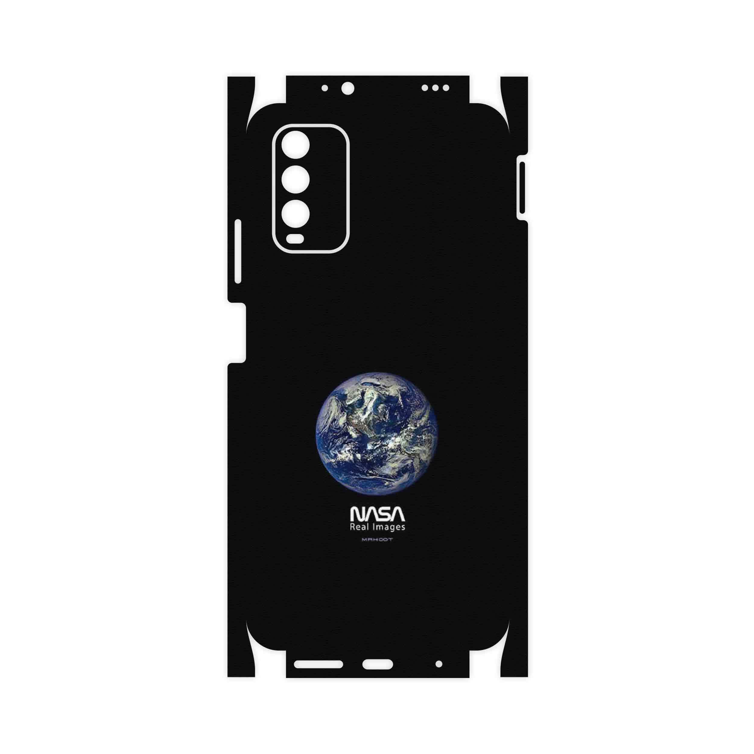 برچسب پوششی ماهوت مدل NASA Home Earth-FullSkin مناسب برای گوشی موبایل شیائومی Redmi 9T