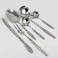 سرویس کیفی 129 پارچه قاشق و چنگال یونیک 5795 (خارجی سنگین  4.5 میلی متری)