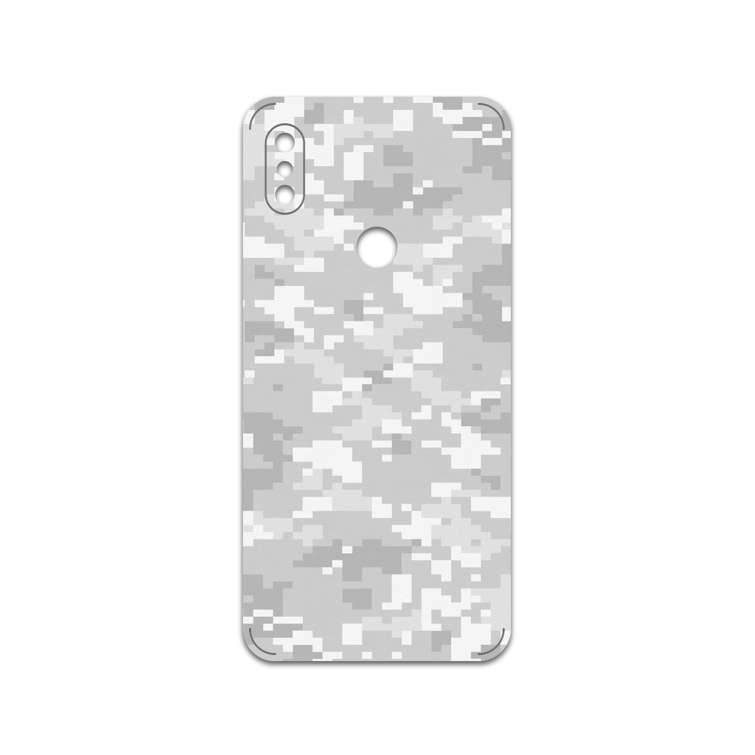 برچسب پوششی ماهوت مدل Army-Snow-Pixel مناسب برای گوشی موبایل شیائومی Redmi Y2