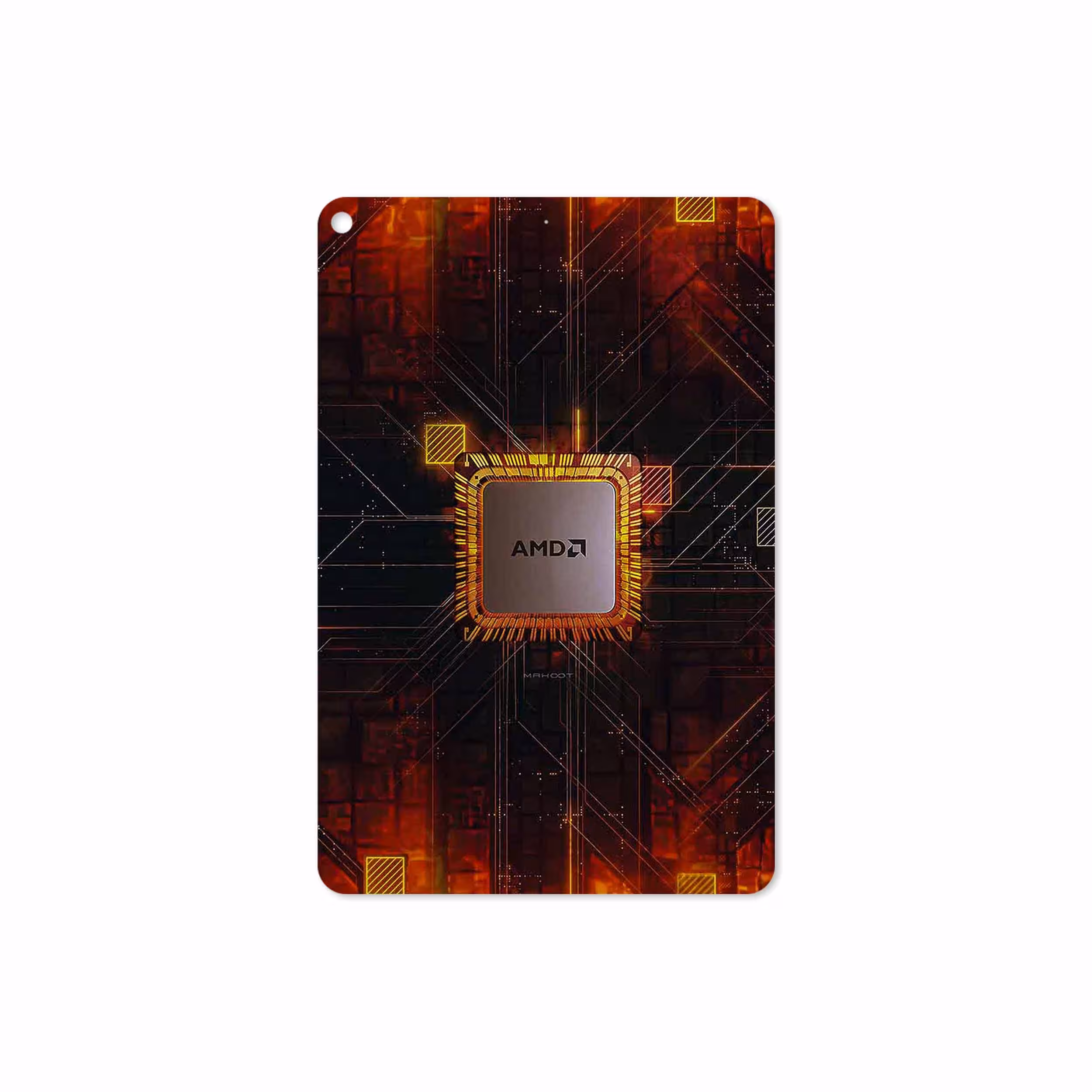 برچسب پوششی ماهوت مدل AMD Brand مناسب برای تبلت اپل iPad mini (GEN 5) 2019 A2125