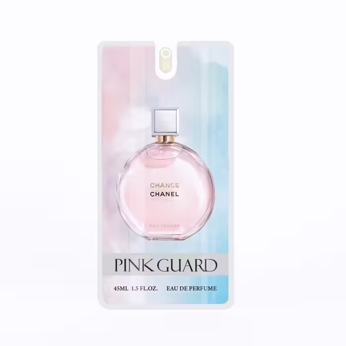 عطر جیبی زنانه پینک گارد مدل شنل چنس حجم 45 میلی لیتر