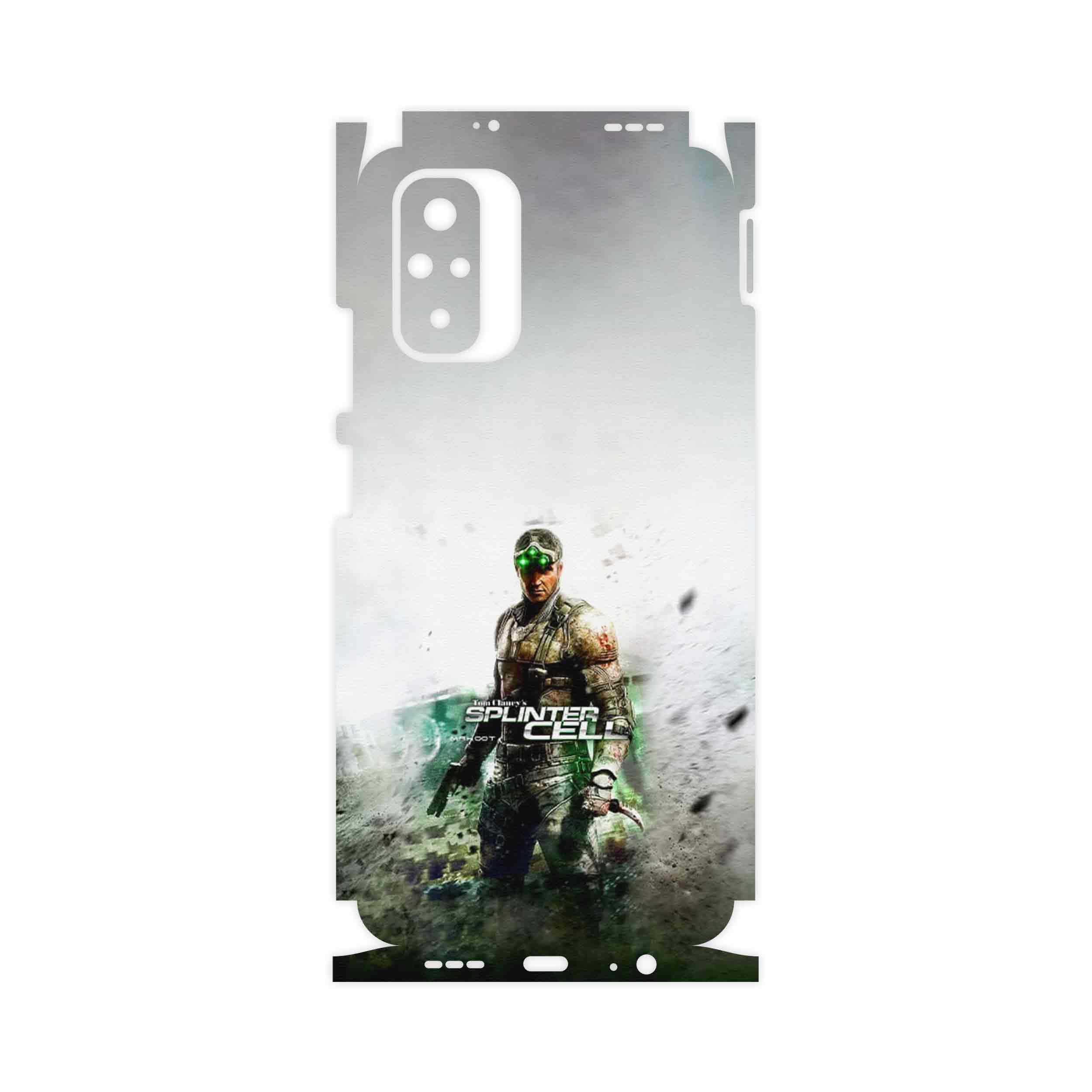 برچسب پوششی ماهوت مدل splintercell Game Series-FullSkin مناسب برای گوشی موبایل شیائومی Redmi Note 10s