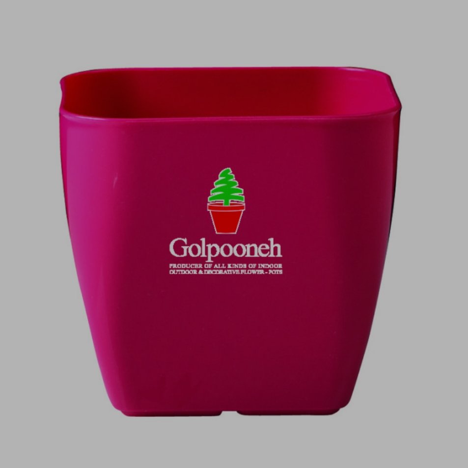 گلدان گلپونه مدل F142  در 3نوع  رنگ متفاوت جنس پلاستیک  به همرا زیر گلدانی با ارسال رایگان