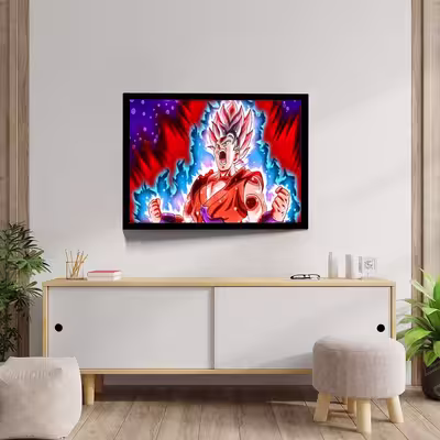 تابلو مدل goku kaioken کد F-12042