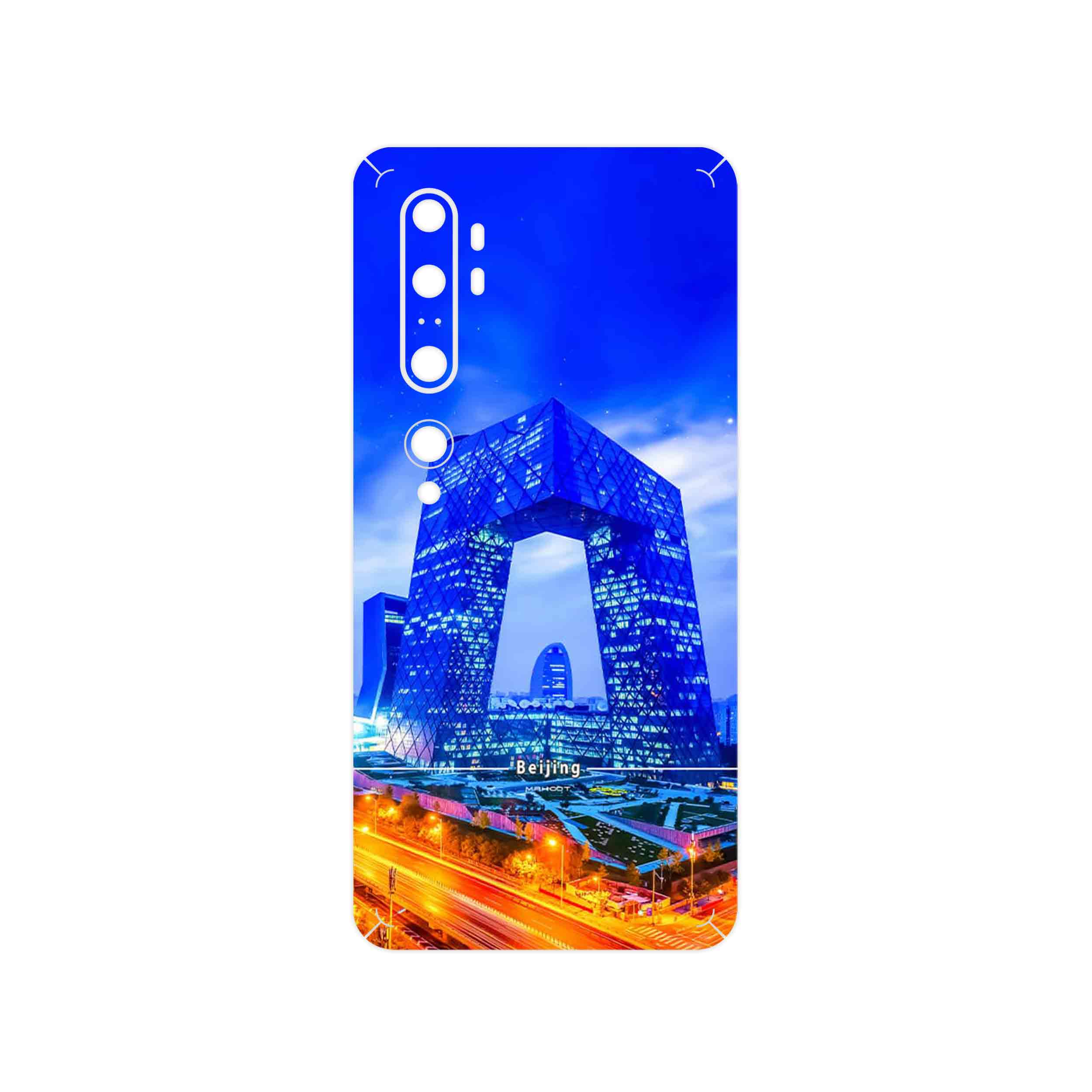 برچسب پوششی ماهوت مدل Beijing city مناسب برای گوشی موبایل شیائومی Mi Note 10 Pro
