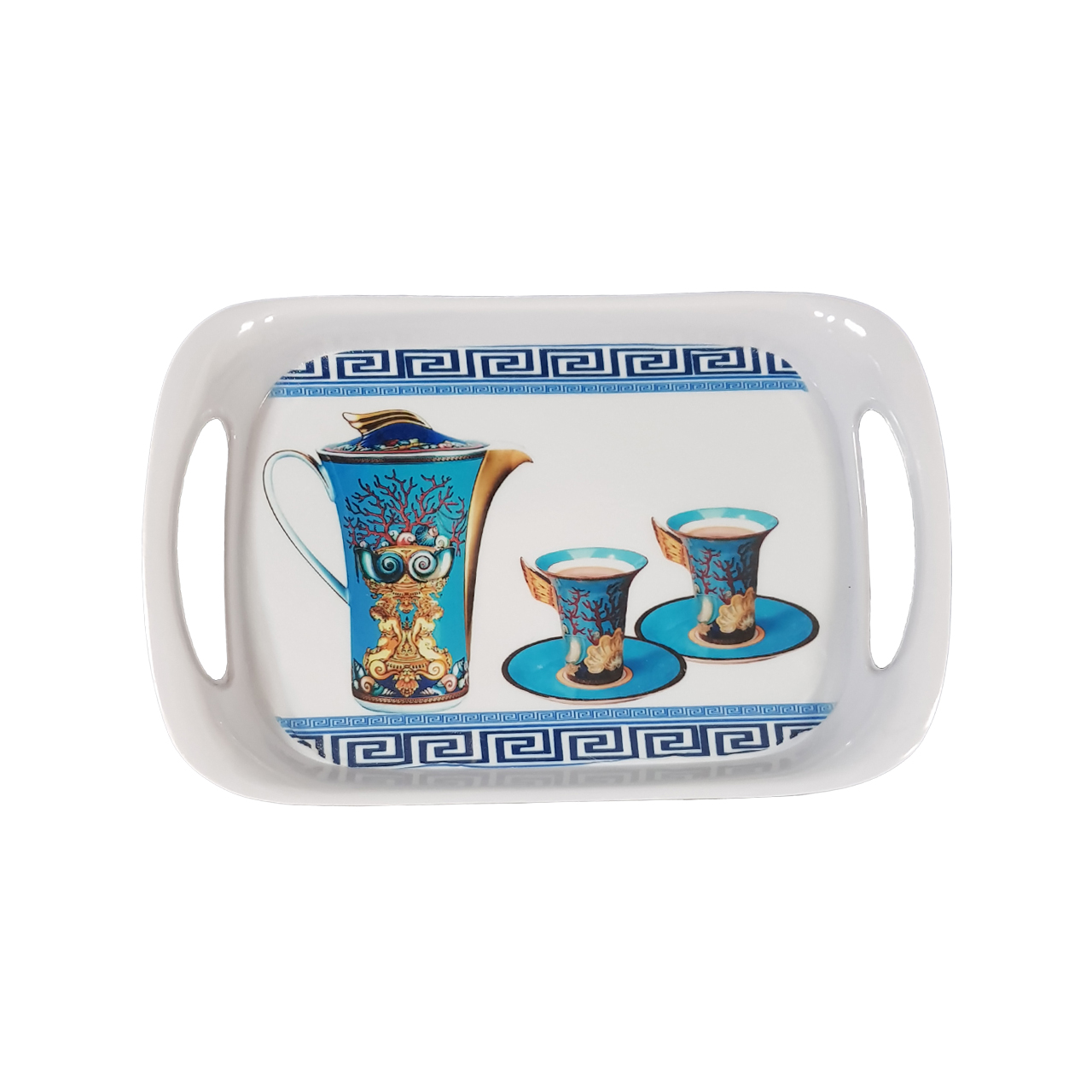 سینی مدل نازگل طرح فنجون کد 503