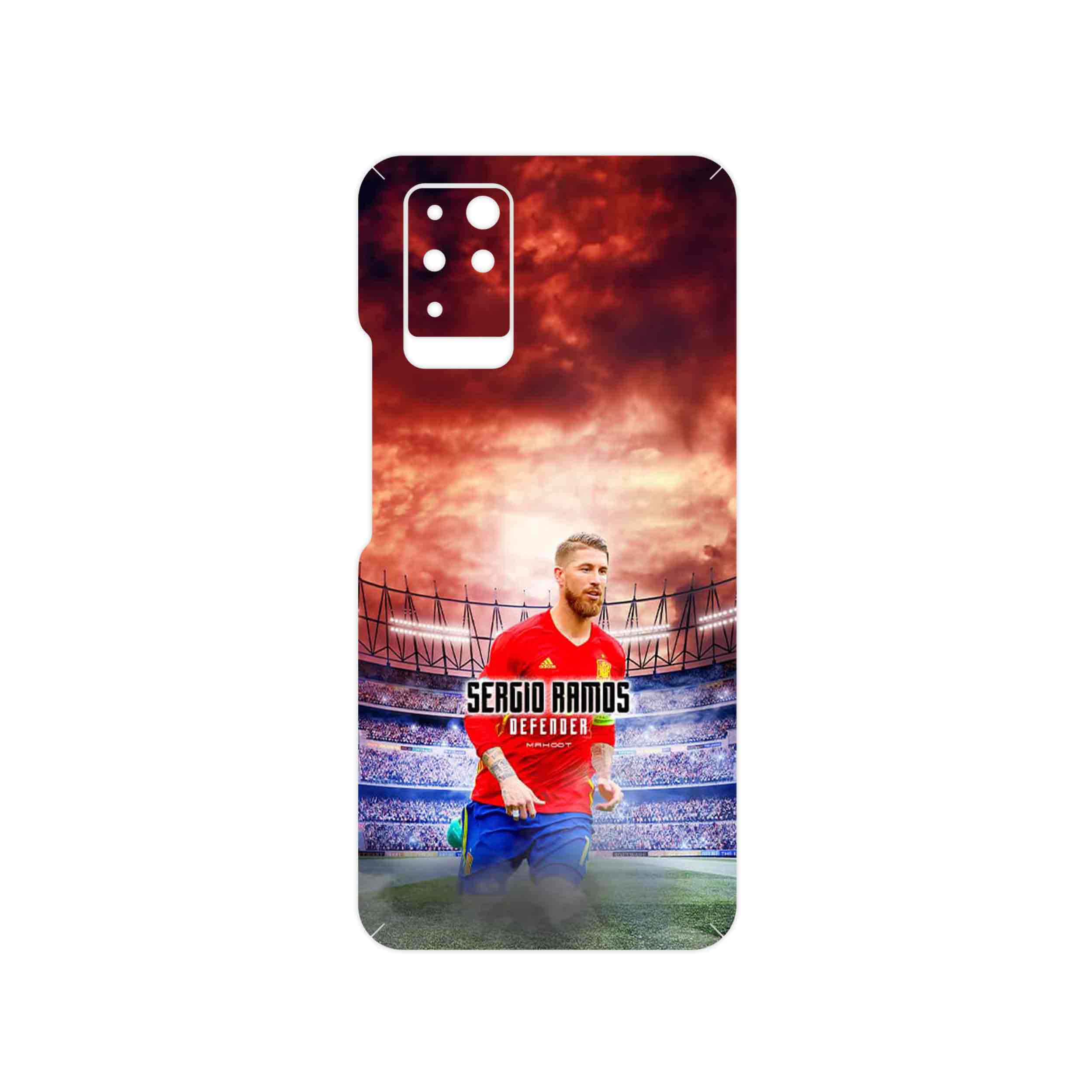 برچسب پوششی ماهوت مدل Sergio Ramos مناسب برای گوشی موبایل اینفینیکس Note 10