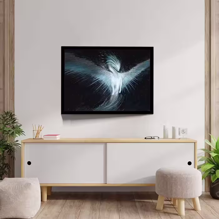 تابلو مدل god of dragons  کد F-12037