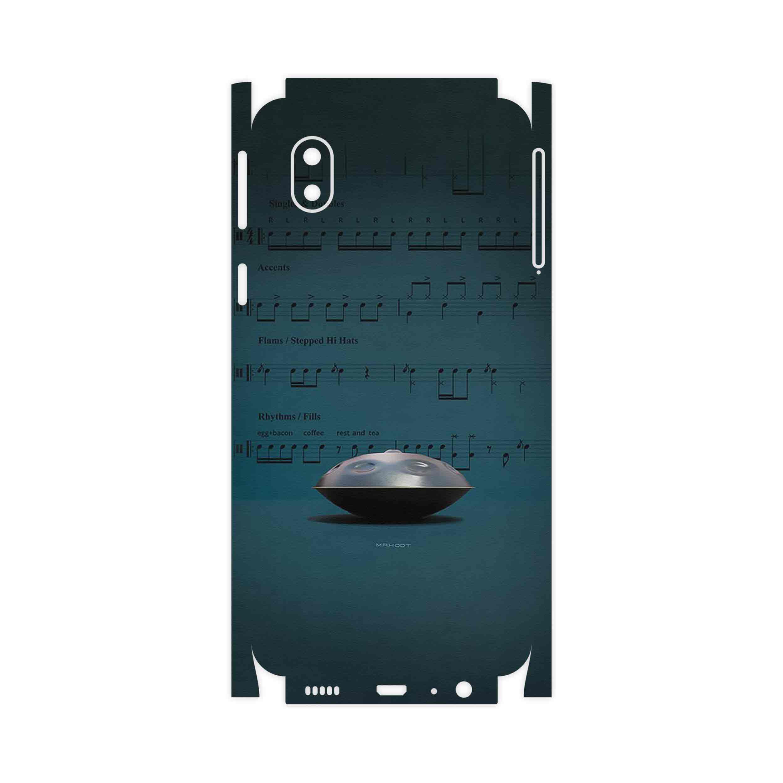 برچسب پوششی ماهوت مدل Hang_Instrument-FullSkin مناسب برای گوشی موبایل سامسونگ Galaxy A01 Core
