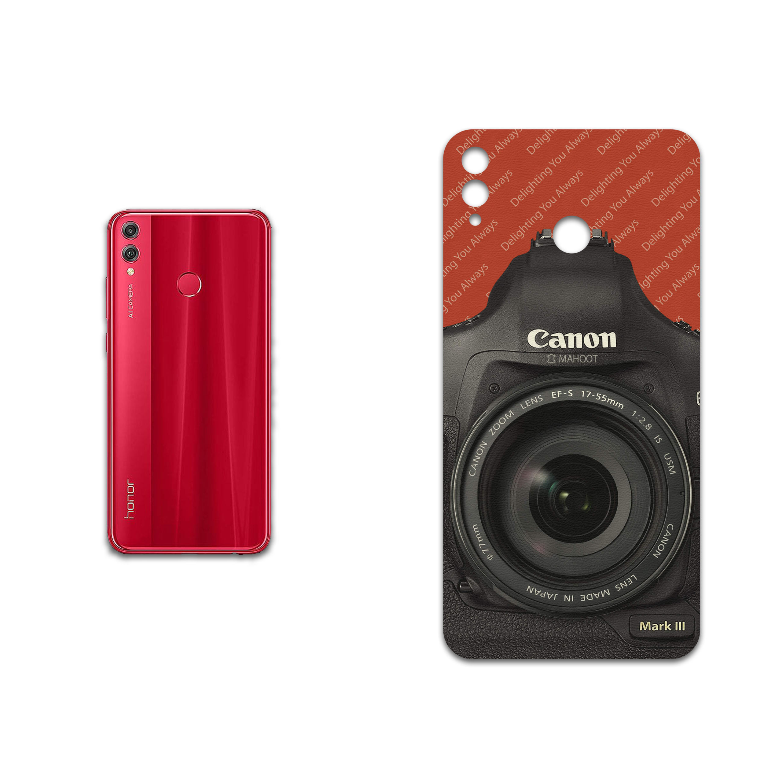 برچسب پوششی ماهوت مدل Cnn مناسب برای گوشی موبایل آنر 8X Max